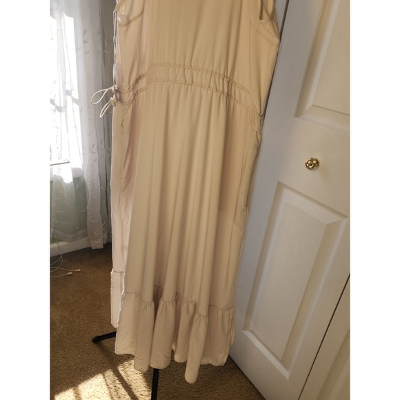 Zella Day Out Sleeveless Dress Grey Moonbeam Color Size Large - Picture 9 of 9